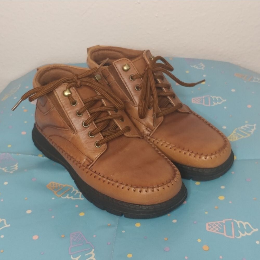 Dr.Scholl's Mily Leather Boots Size 6